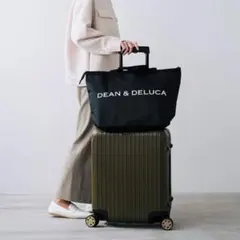 ディーン&デルーカ　トラベルバッグ 2025 ブラック　再生ナイロン