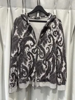 ETRO エトロ ペイズリー 柄 フード付きパーカー Lサイズ ほぼ未使用 