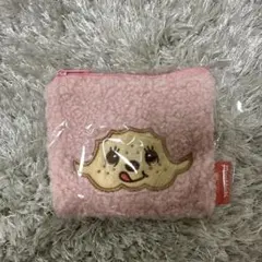 ガチャガチャモンチッチもこもこスクエアポーチくすみカラーバージョン