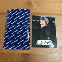 BE:FIRST SOTA ソウタWe are the BE:STフォトカード