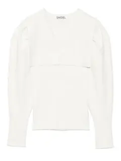 snidel♡スクエアカラーニットプルオーバー♡ホワイト