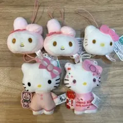ハローキティ 50周年記念　マック　ハローキティ　マイメロディーストラップ 5個