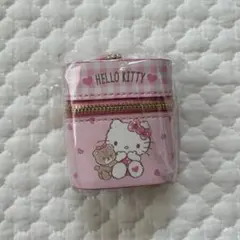 【954b6755】サンリオ　スカーフ付チャームポーチ　キティ　新品