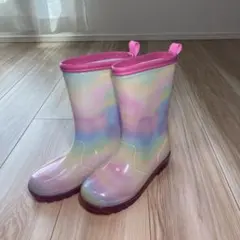 【20cm】レインブーツ キッズ パステルのサムネイル
