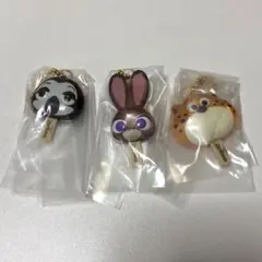 ズートピア アイスキャンディーチャーム ジュディ フラッシュ クロウハウザー