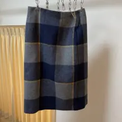 まく様ご専用　チェック柄 ロングスカート Lサイズ