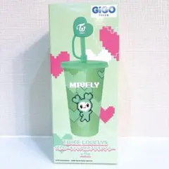GiGO TWICE LOVELYS ストロー付きプラタンブラー ミナ ③ - メルカリ