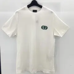 EMPORIO ARMANI アルマーニ　Tシャツ ホワイト ロゴ刺繍 メンズのサムネイル