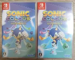 新品未開封 2個セット ソニックカラーズ アルティメット スイッチ Switch