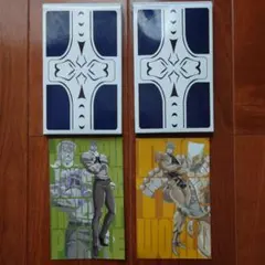 ジョジョの奇妙な冒険 スシロー トラベルステッカージョセフ DIO☆未使用　新品