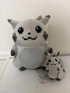 はじまりのピカチュウ　ぬいぐるみ マスコット2点セット
