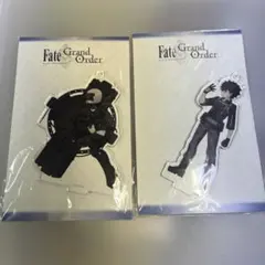Fate FGO バトルキャラ風　アクリルスタンド 藤丸立香 マシュ