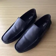 Clarks Finer Sun ブラックレザー26.5cm スリッポン - メルカリ