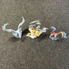 ポケモン ミニフィギュア 3体セット ルギア ギラティナ デオキシス 特典