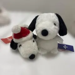 2体】 スヌーピー ぬいぐるみ ファミリア レトロ SNOOPY ピーナッツ