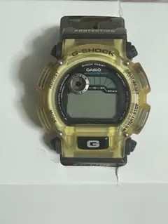 CASIO G-SHOCK TIDEGRAPH クリアイエロー 電池切れです - メルカリ