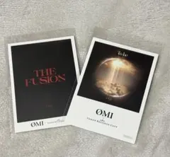 ØMI タワレココラボカフェ入場特典 前期後期ステッカーセット 登坂広臣