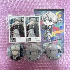 【WINDBREAKER】ウィンブレ 梶蓮 缶バッジ カード スイパラ