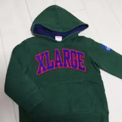 XLARGE グリーン パーカー