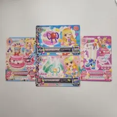 アイカツカード エンジェリー・シュガー 4枚セット なないろマカロンコーデ