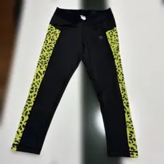 Zumba Spicy ブラック/ライムグリーン スパッツのサムネイル