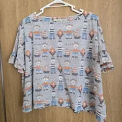 peu pres プープレ　Tシャツ　総柄のサムネイル