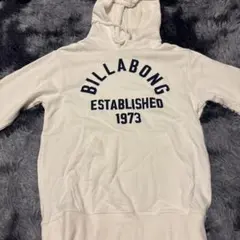 BILLABONGパーカー白‼️