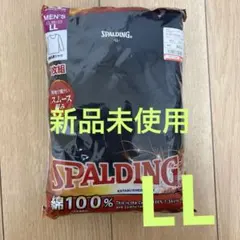 しまむらSPALDING メンズ 丸首シャツ 2枚組 LL