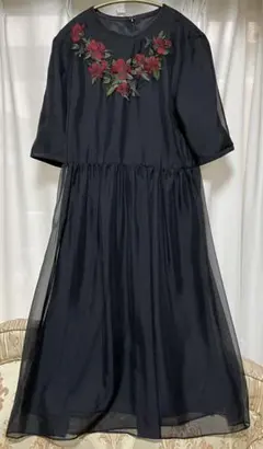 ロイスクレヨン　オーガンジーワンピース お値下げ