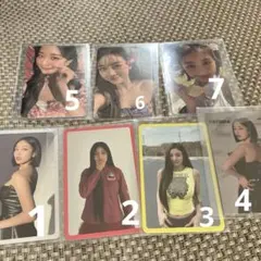 ［バラ売可］TWICE ジヒョ　トレカセット