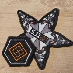 5.11 TACTICAL ファイブイレブン ベルクロ マジックテープ サバゲー