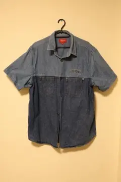Supreme Invert Denim S/S Shirt Blue L - メルカリ