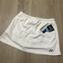 YONEX バドミントンスカート ホワイト O