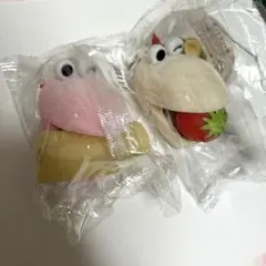 熱川バナナワニ園　大福ワニ　ミニフィギュア　ボールチェーン　2個セット