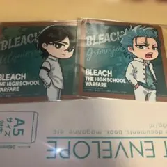 BLEACH ウルキオラ　コースター　ブロマイド　コラボカフェ本舗　中外　他 BLEACH ウルキオラ コースター ブロマイド コラボカフェ本舗 中外 他