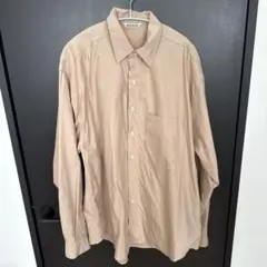AURALEE WASHED FINX TWILL BIG SHIRT 4
