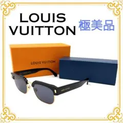 ✨️極美品✨️ ルイヴィトン LV スクエア エスケープ サングラス ブラックのサムネイル