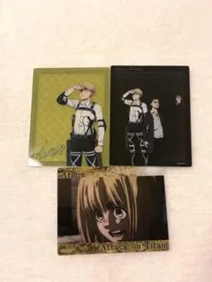 進撃の巨人 アクリルカード アルミン 3枚セット