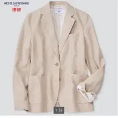 ユニクロ イネス　リネンコットン　ジャケット
