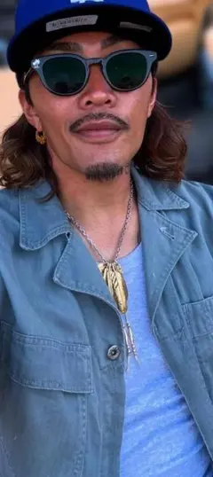 THEBINGOBROTHERS ビンゴブラザーズ　フェザーセットR　ネックレス THEBINGOBROTHERS ビンゴブラザーズ フェザーセットR ネックレス 2025