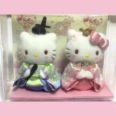 ハローキティ ダニエル 雛人形 サンリオ ひな祭り ぬいぐるみ2002