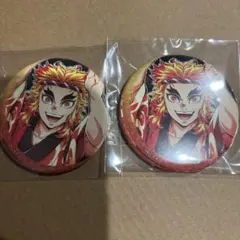 阿波踊り 煉獄杏寿郎 缶バッジ 2点セット