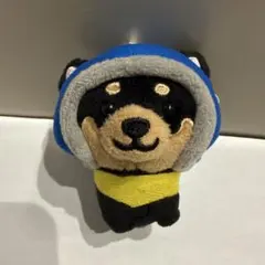 旅するマメしば くろまめ×ライダー ぬいぐるみ マスコット