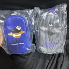 グラニフ。イカク&ビューティフルシャドーポーチ 2個セット。ノベルティ 비매품 。