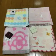 ローラアシュレイ他 タオルハンカチ　新品