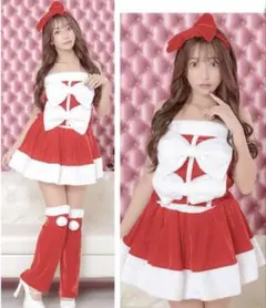 Tika ティカ クリスマス サンタ コスプレ サンタ衣装 チェリー ピンク