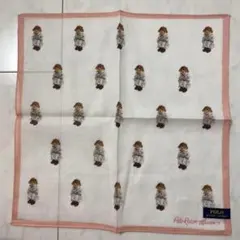 【新品未使用】POLO RALPH LAUREN ポロベア ガーゼハンカチ 綿のサムネイル