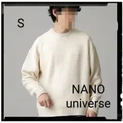 【美品】LB.03／ウールミックスブラインドボーダーニットのサムネイル