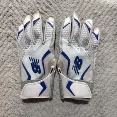 ニューバランス バッティンググローブ【大人用両手 Sサイズ】WT 新品 