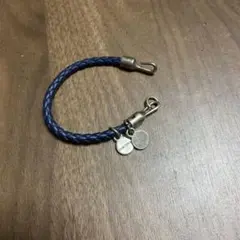 ネイビー レザーブレスレット　diesel